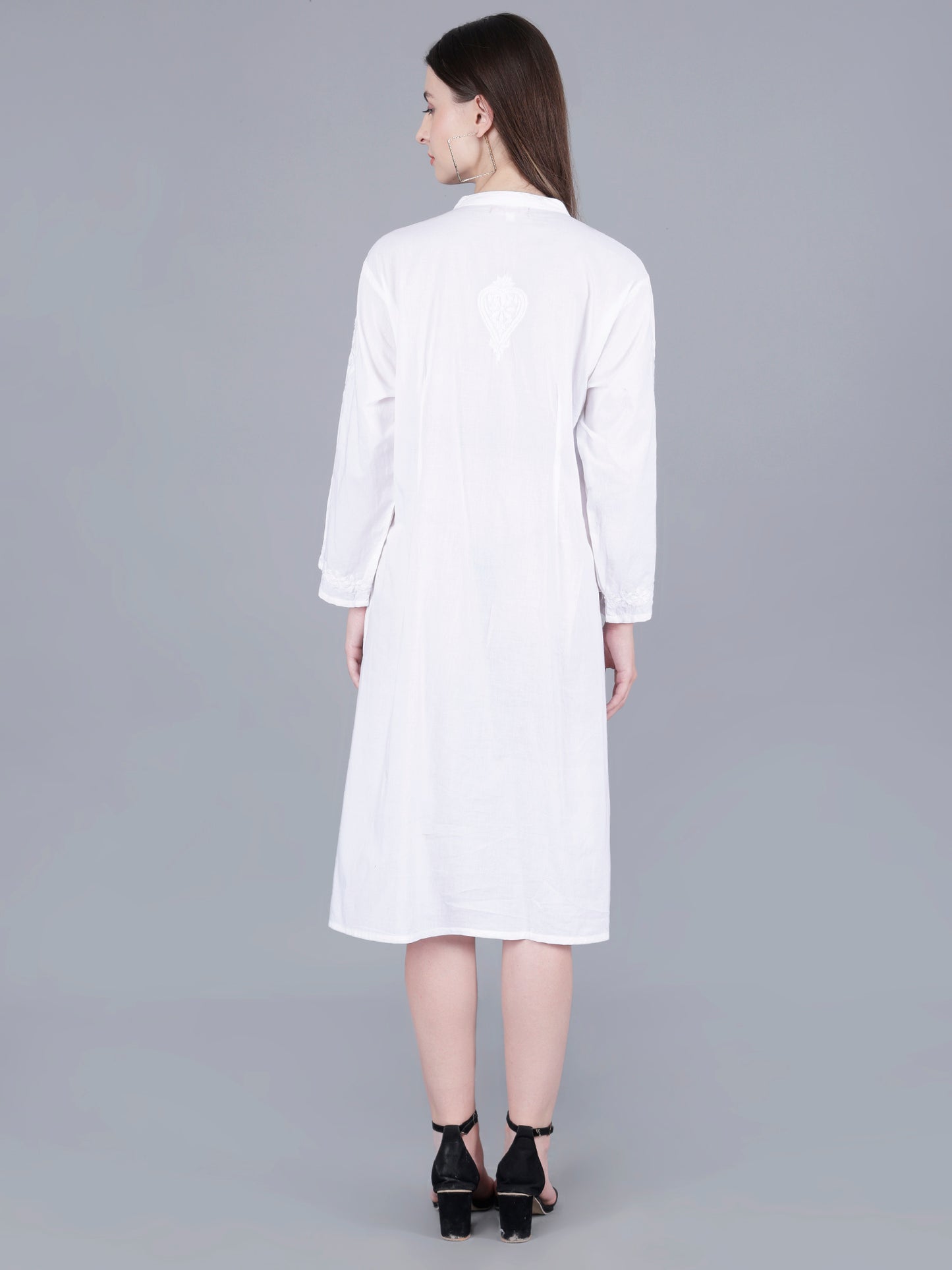 White Midi Dress