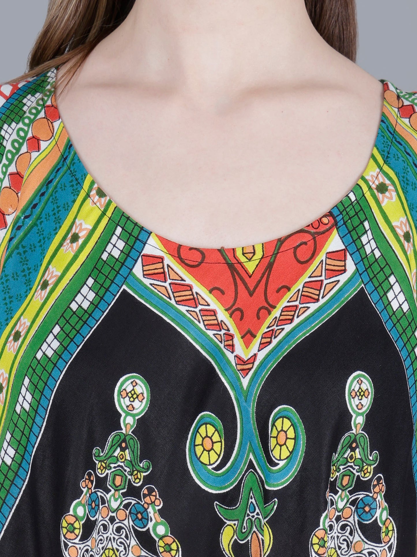 Printed Midi Dress