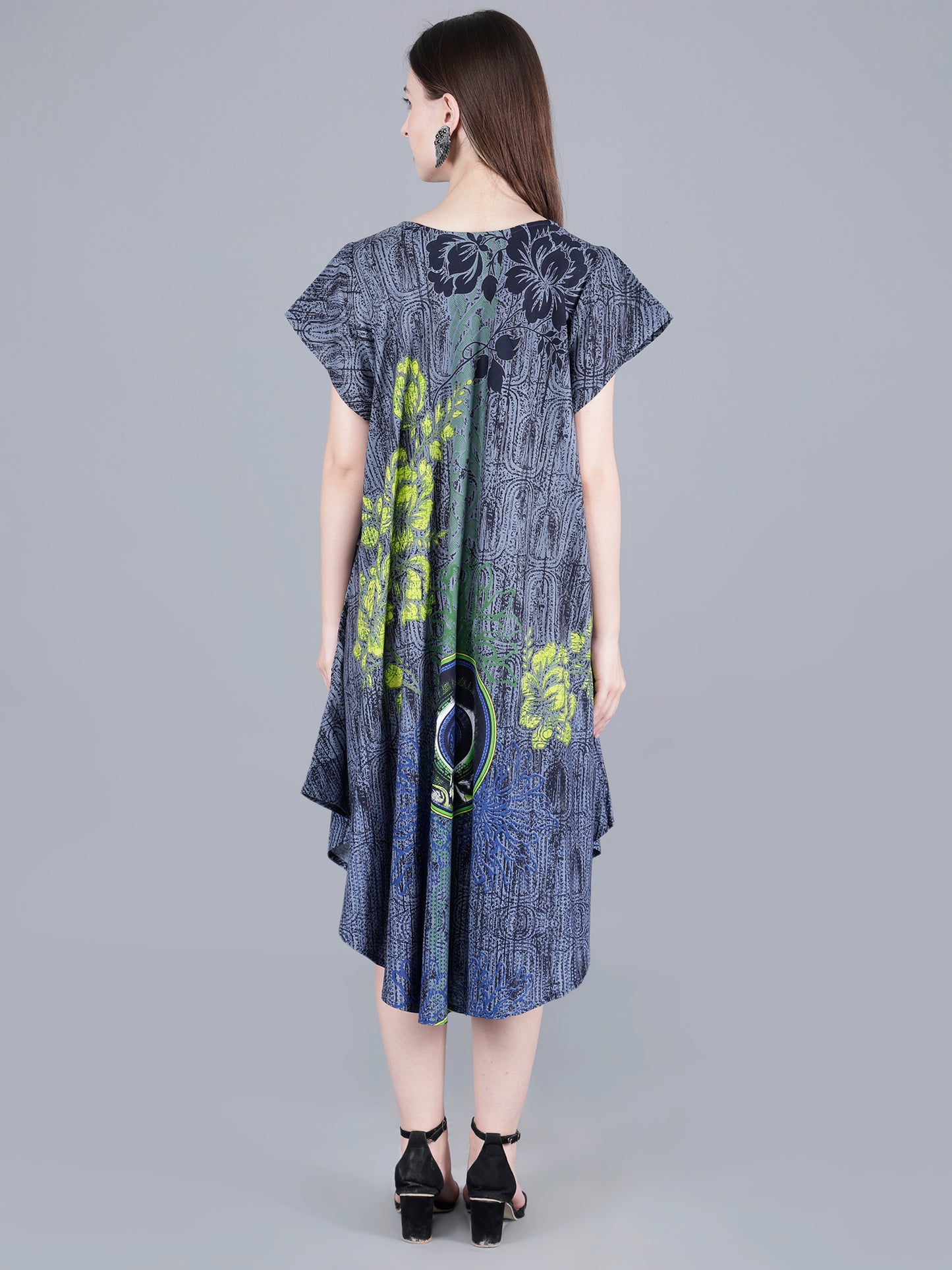 Long Printed Dress