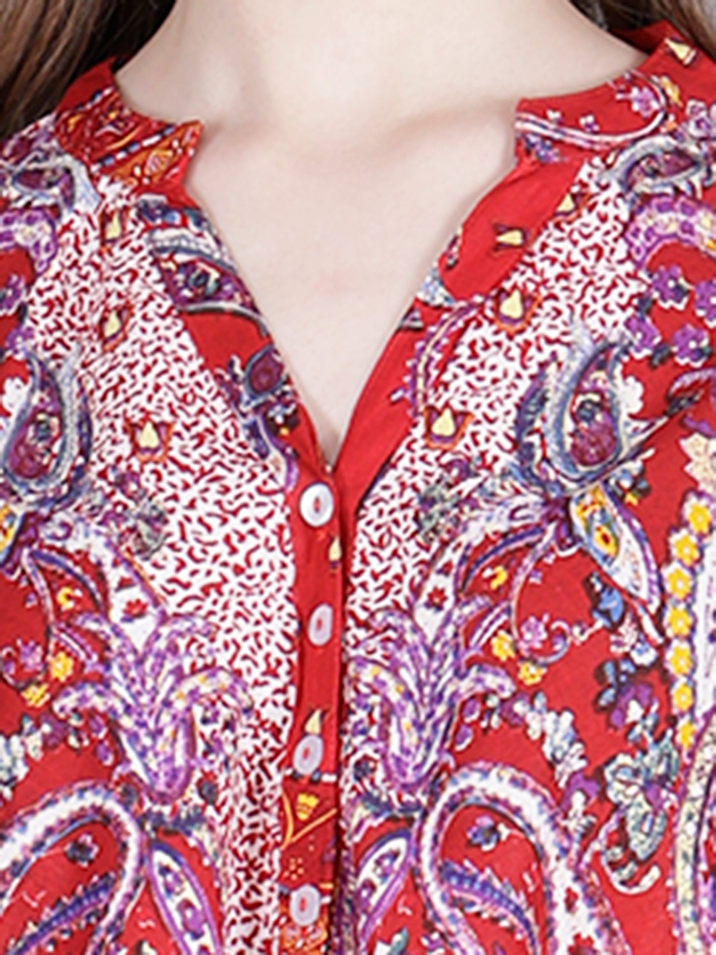 Printed Midi Dress