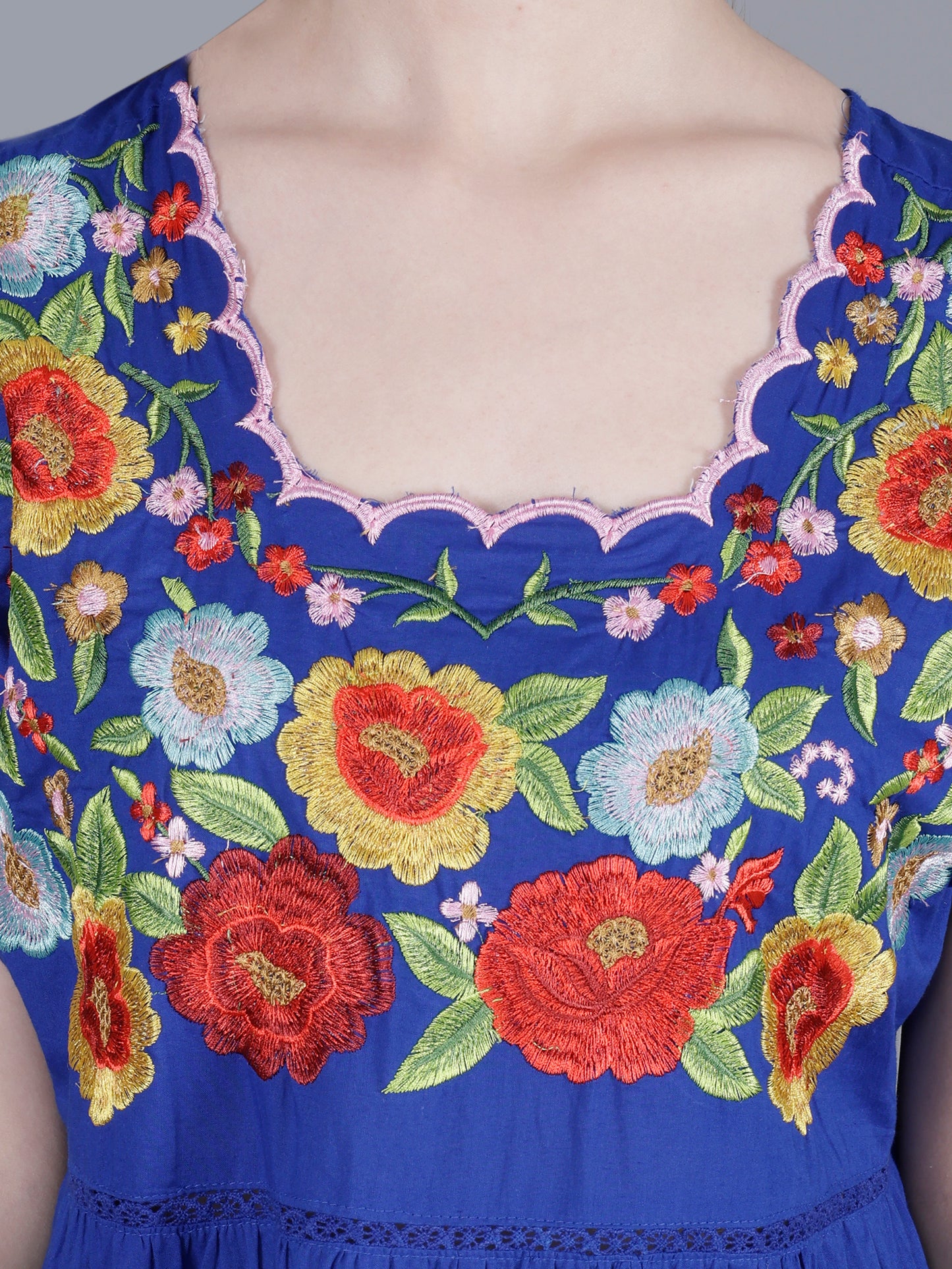 Floral Print Midi Dress