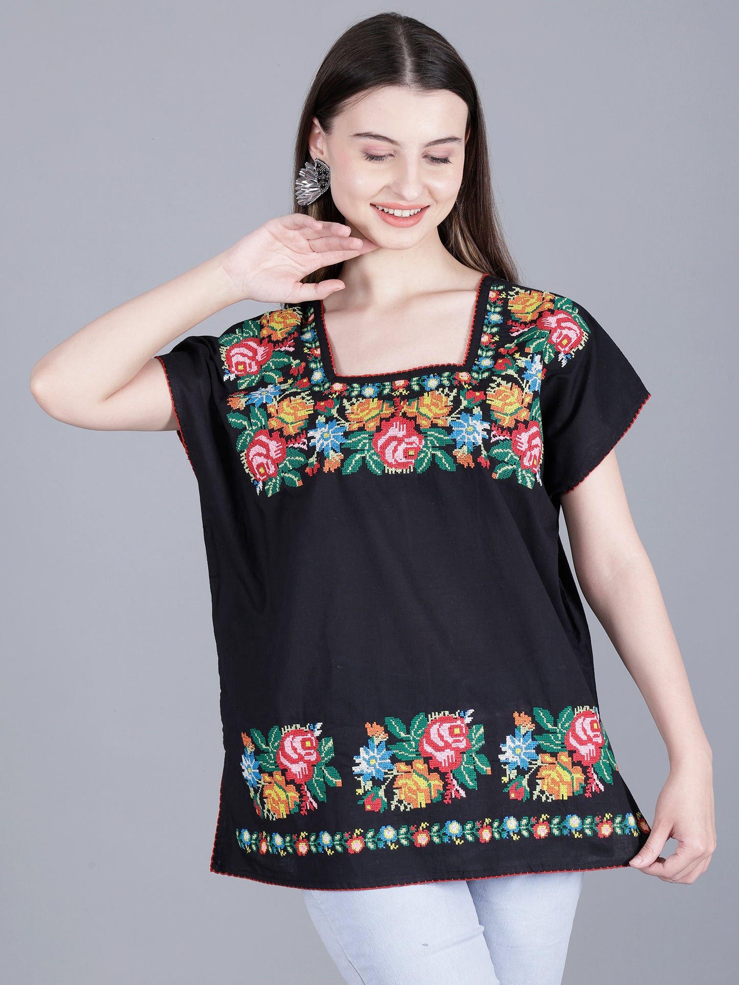 Floral Printed Top