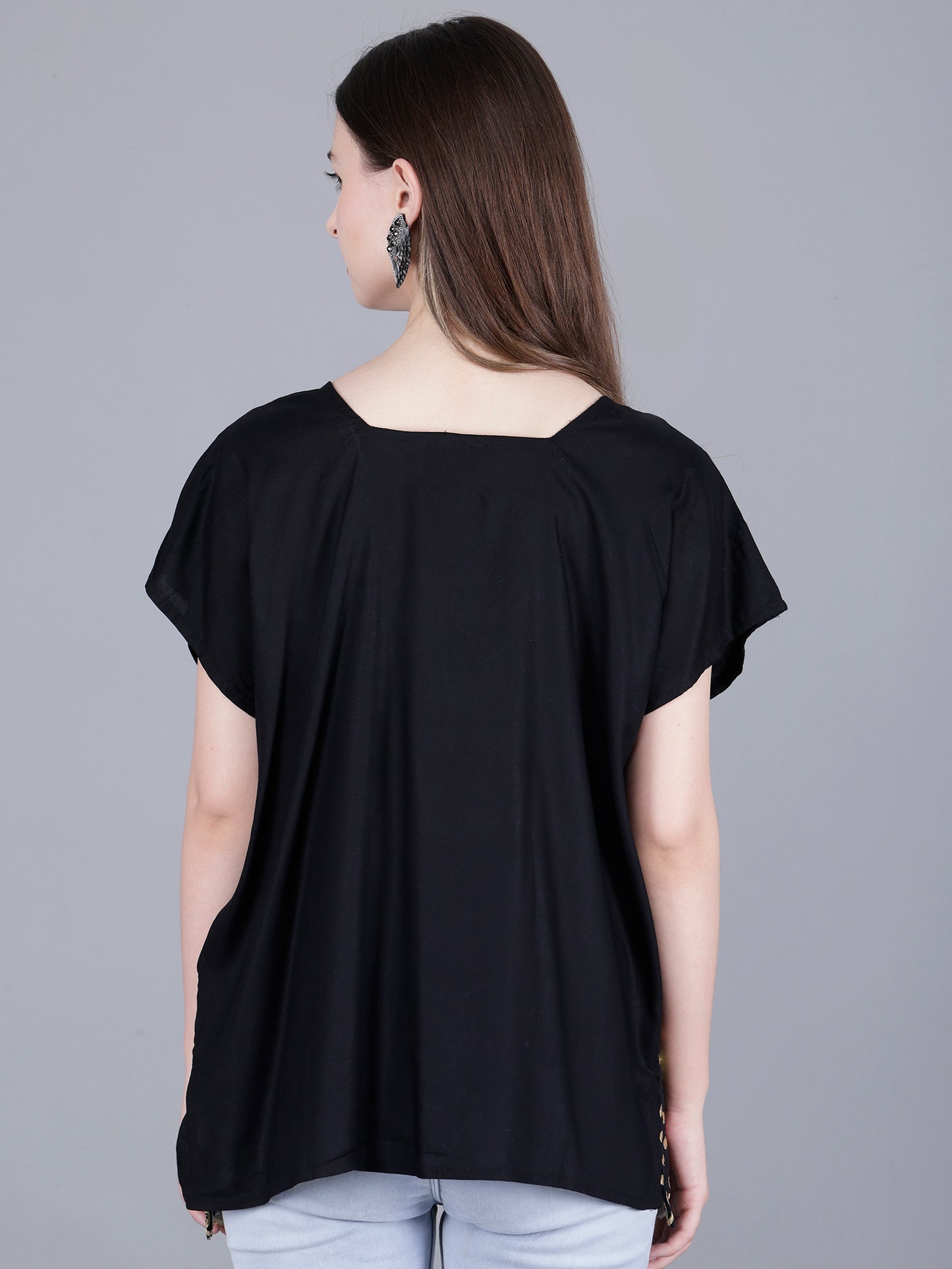 Floral Embroidery Top