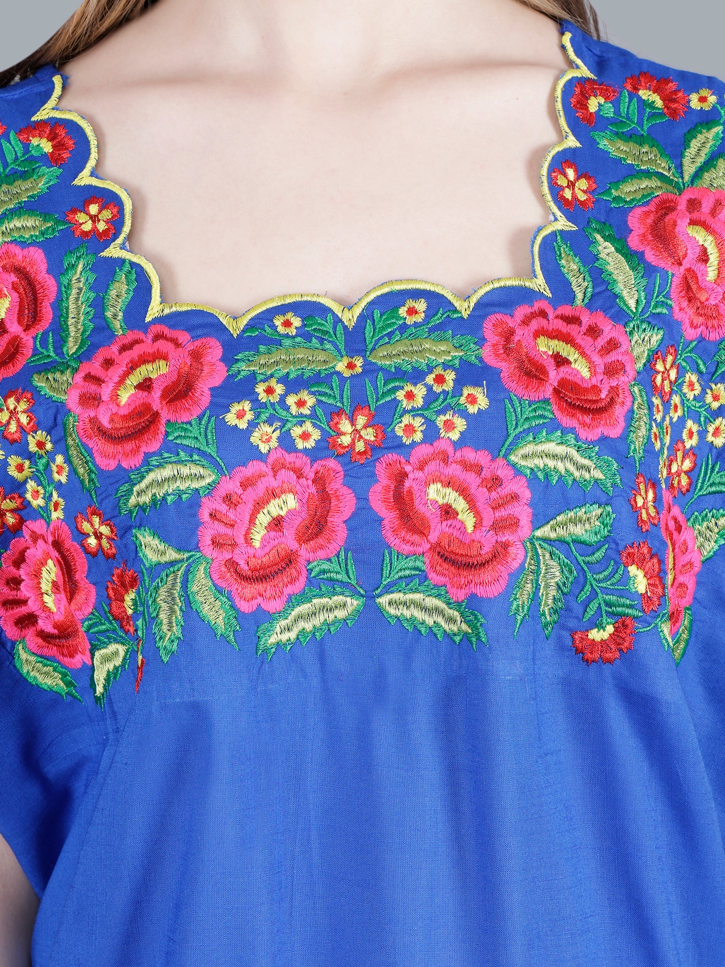 Floral Embroidery Top