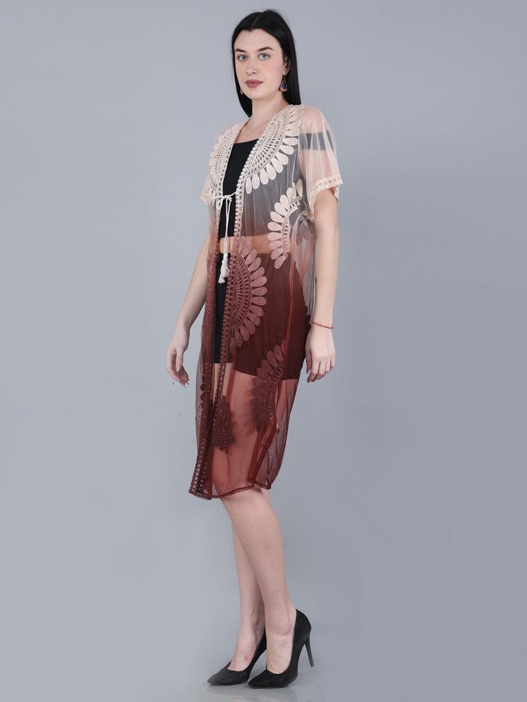 Tie dye Long Shrug