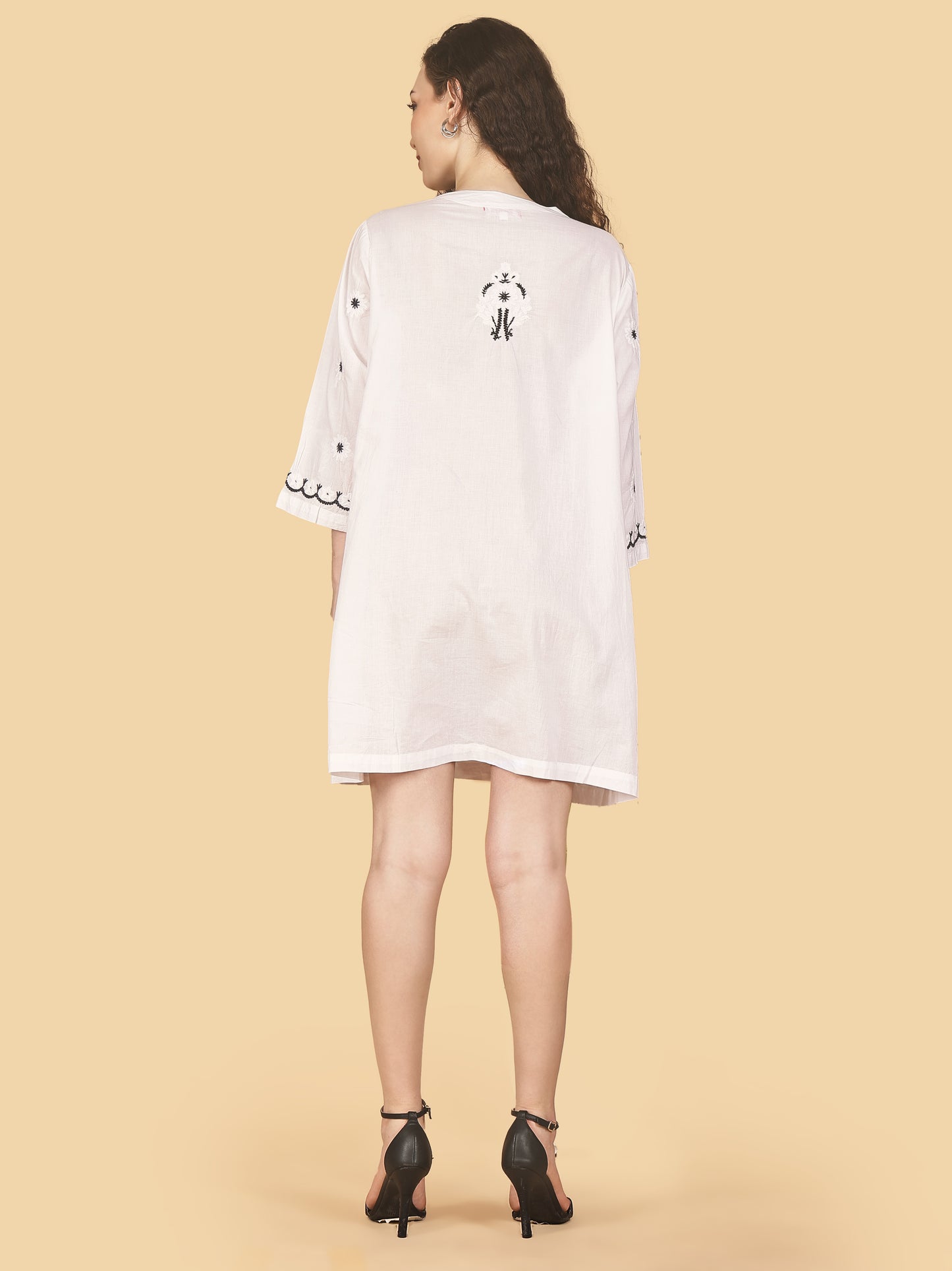 Celeste Embroidered Dress