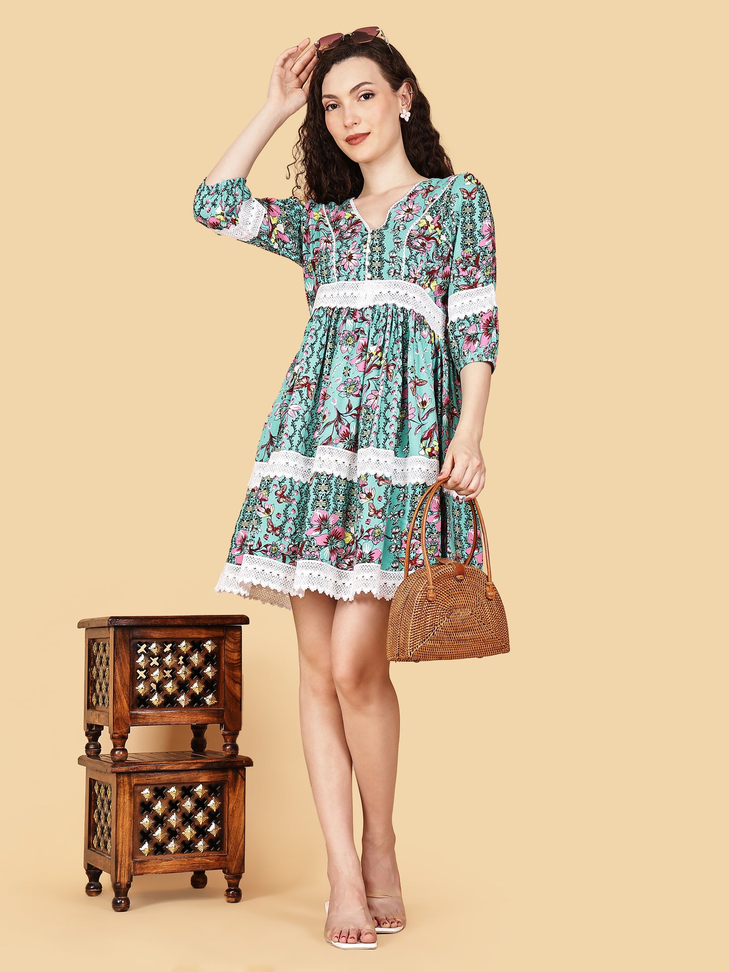 Wild Ivy Lace Dress