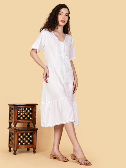 Whisper White Dress