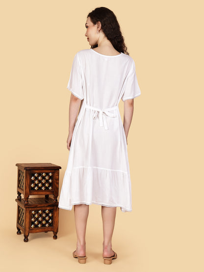 Whisper White Dress