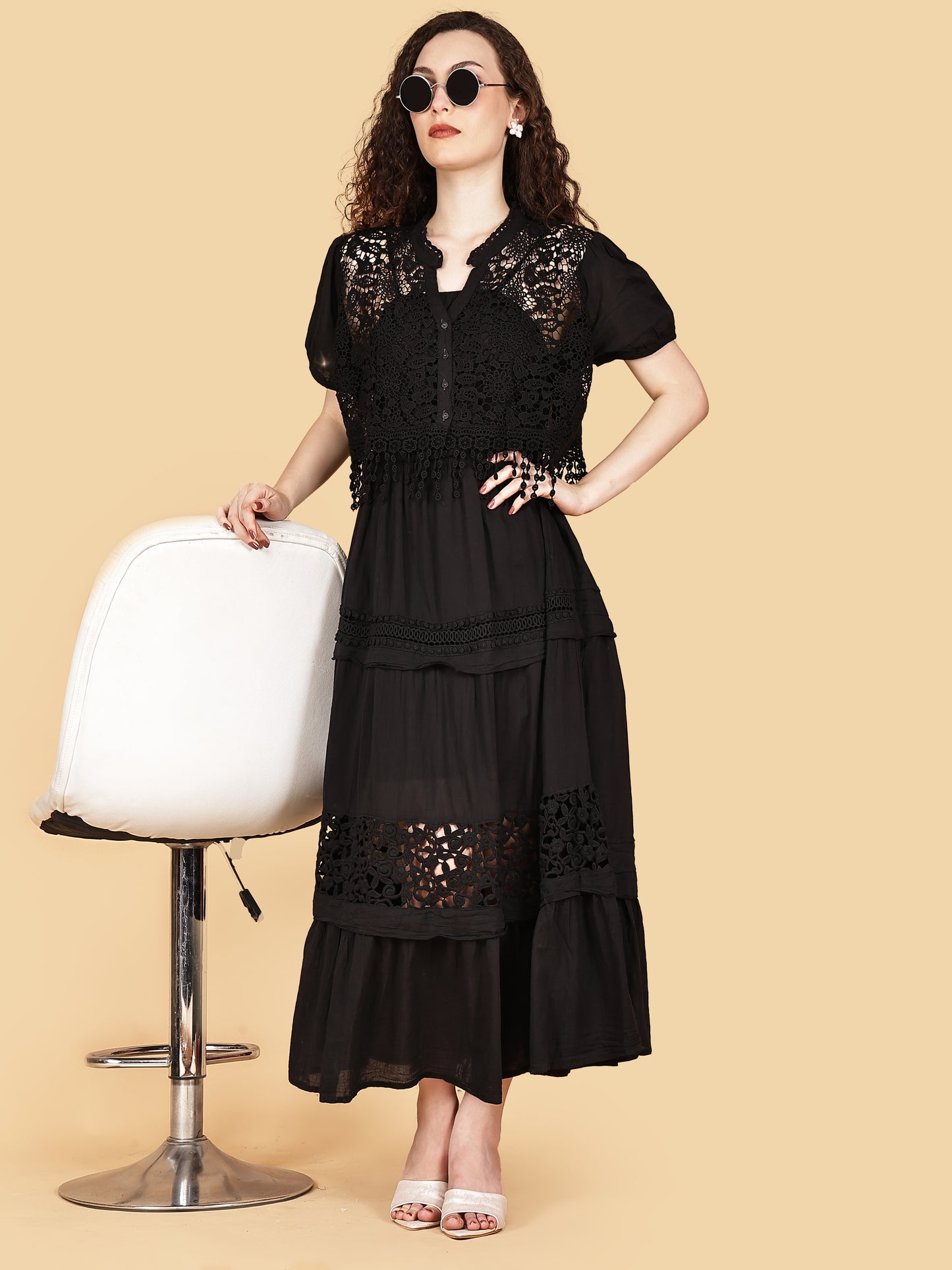 Black Rivera Dress