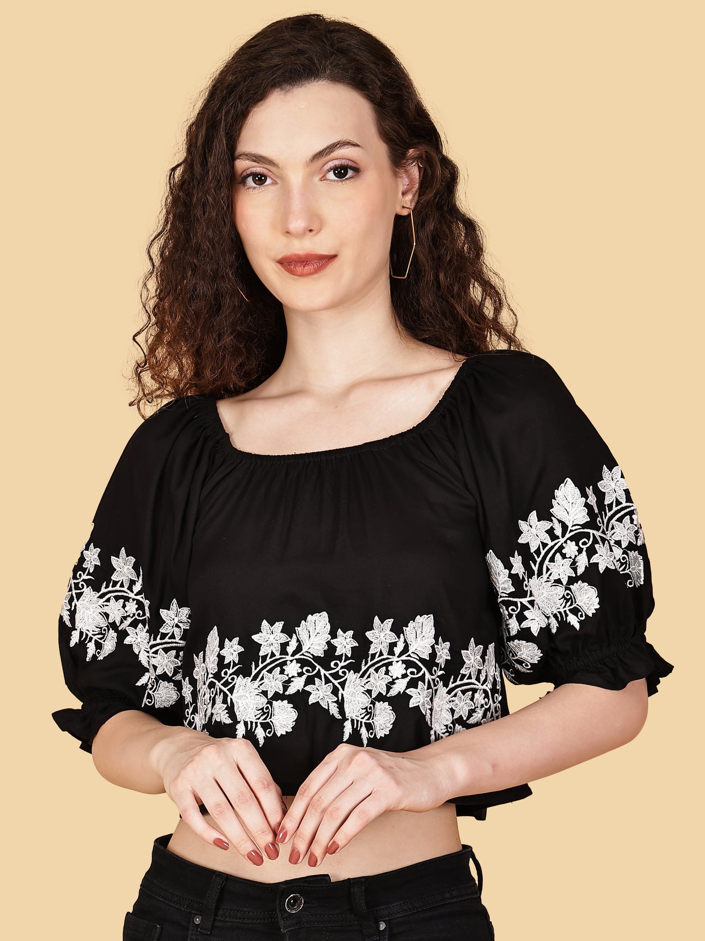 Midnight Crop-top