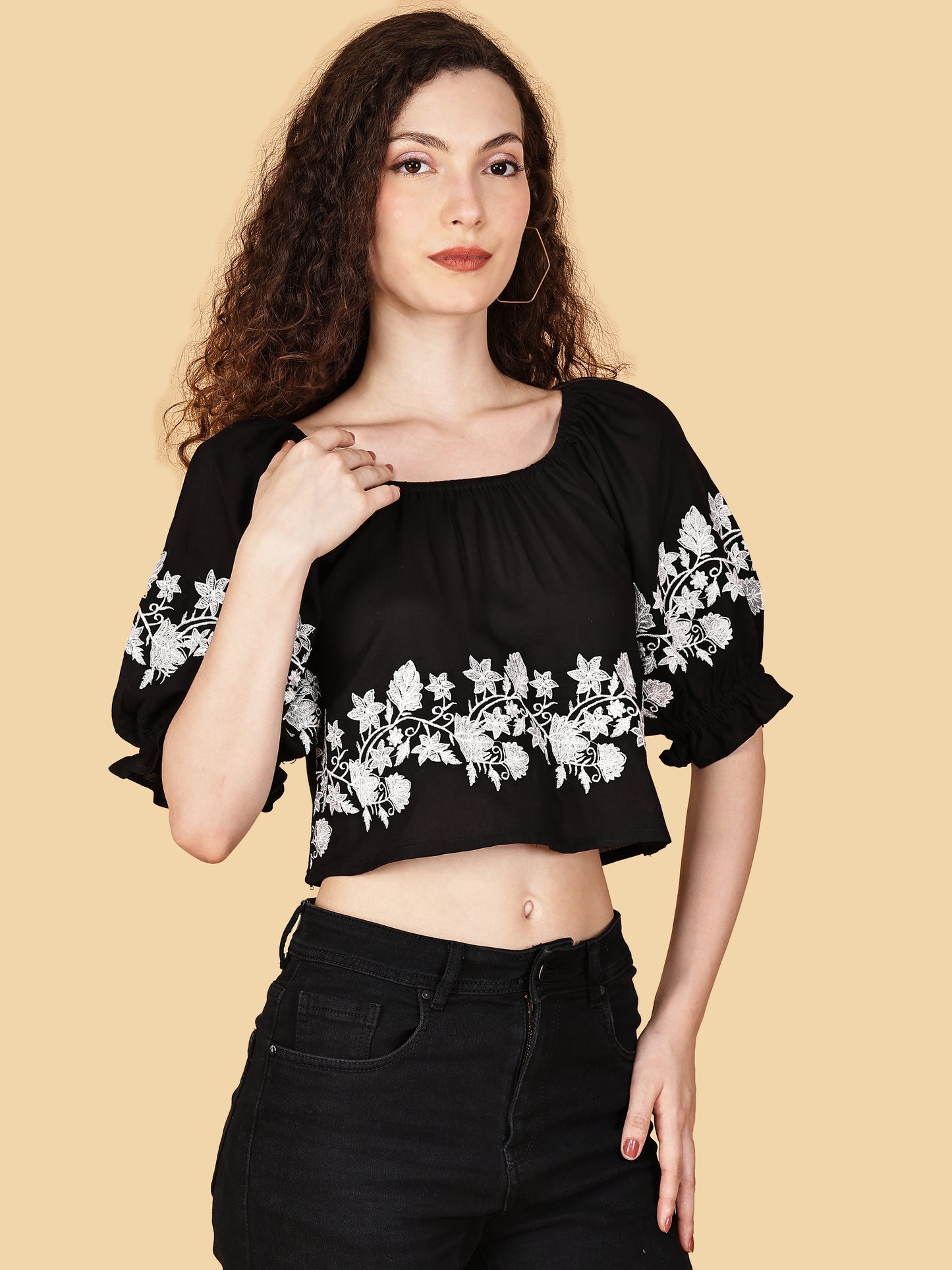 Midnight Crop-top