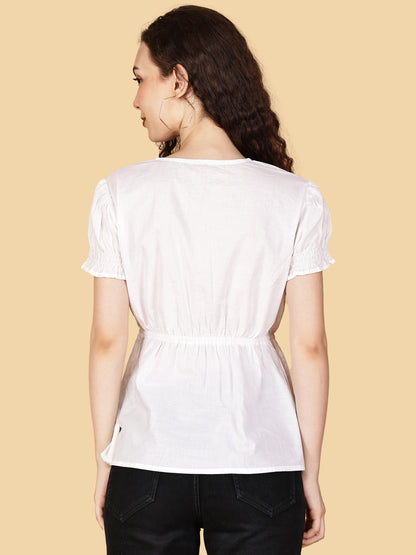 Moonchild Embroidery Top