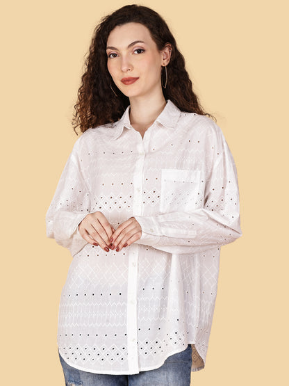 Crisp Schiffili Shirt