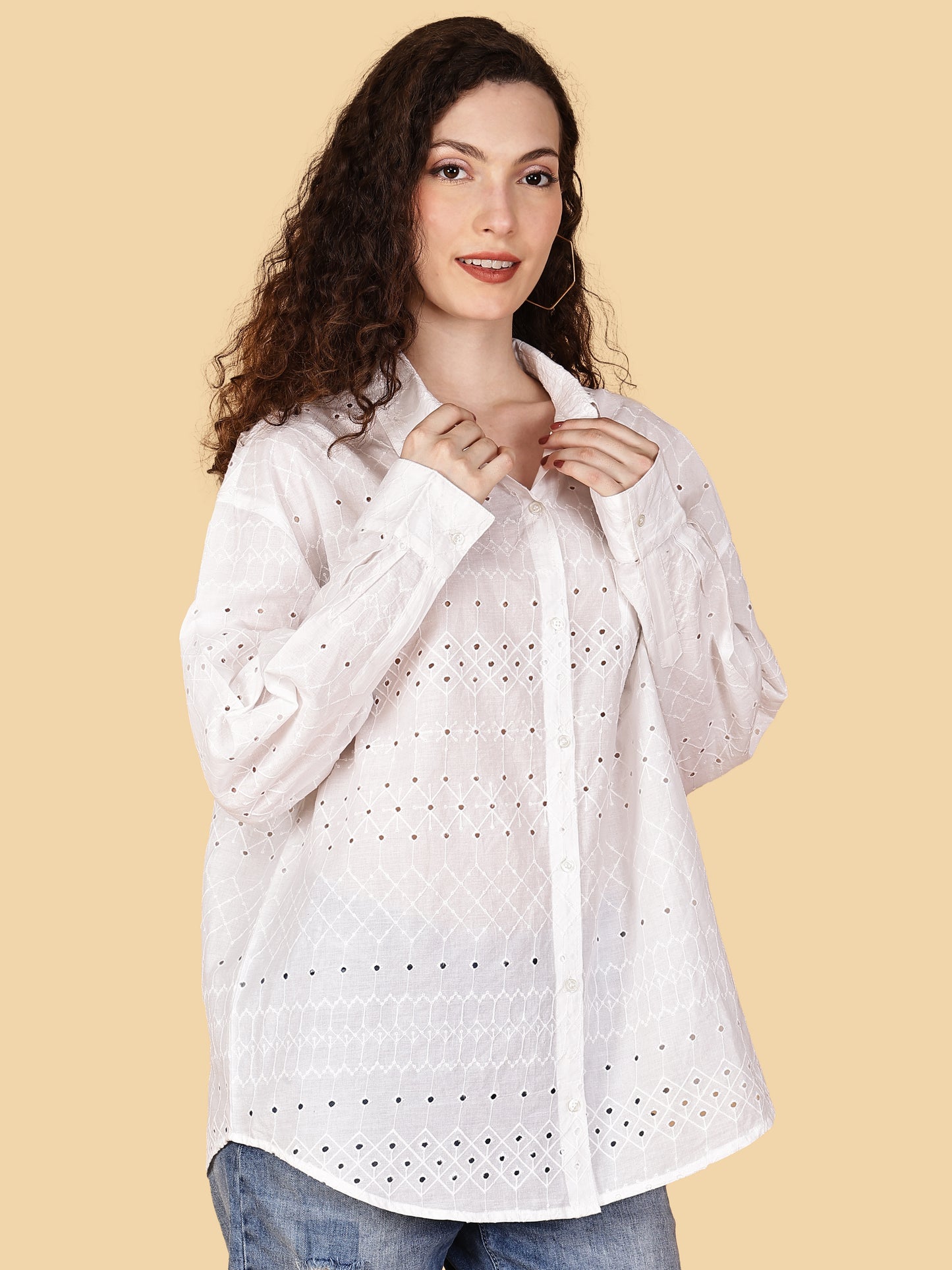 Crisp Schiffili Shirt