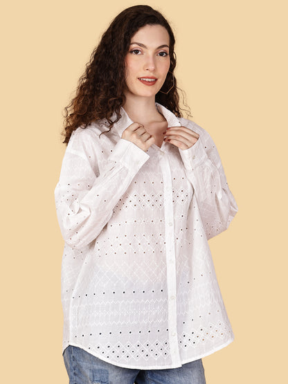 Crisp Schiffili Shirt