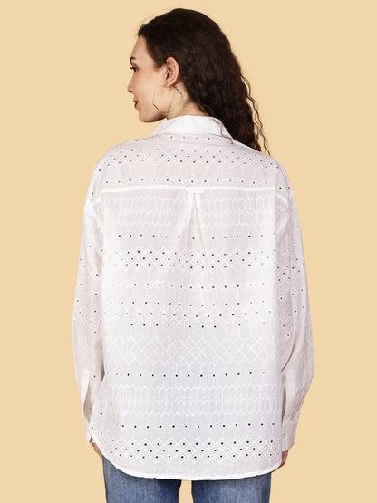Crisp Schiffili Shirt