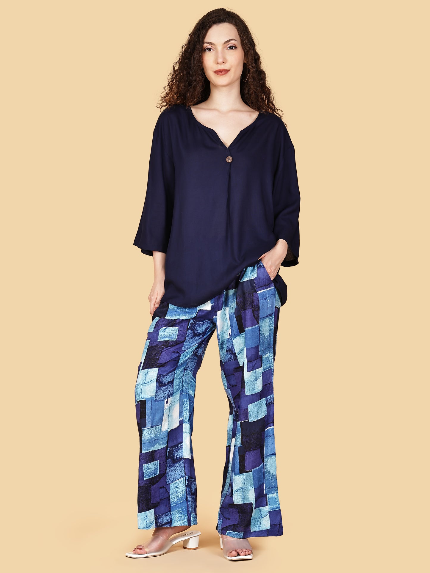 Blue Mosaic Cord-set