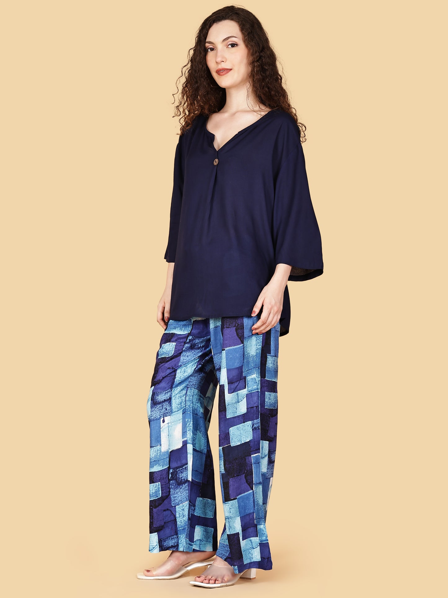 Blue Mosaic Cord-set