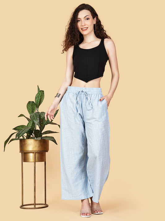 Skyline Embroidered Pants