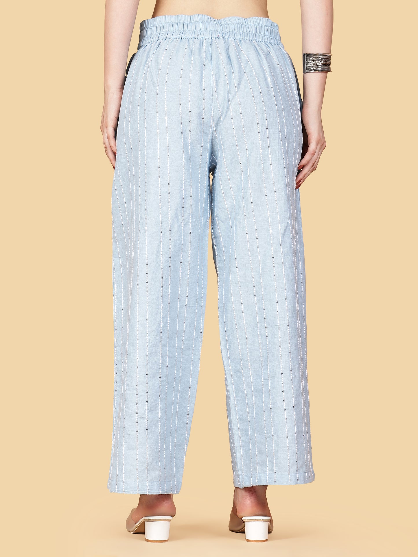 Skyline Embroidered Pants