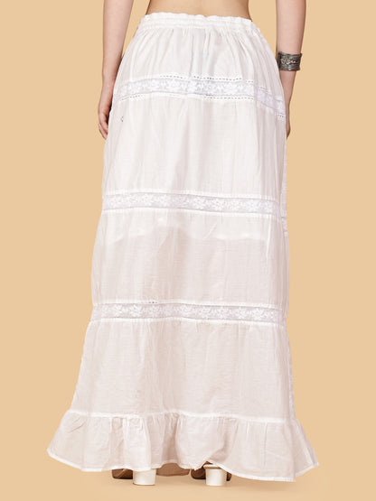 Pearl Stitch Schiffili Skirt