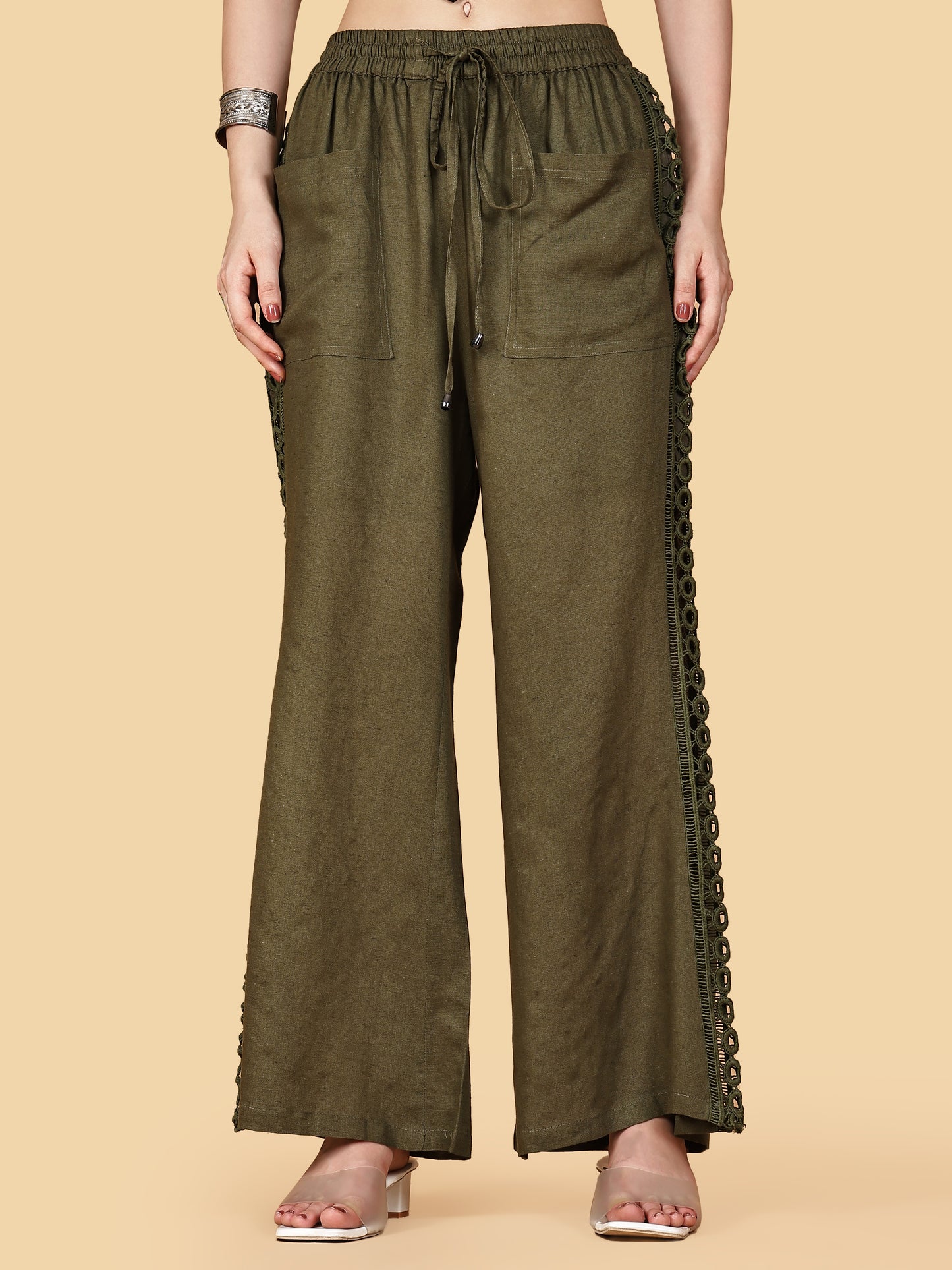 Olive Boho Pant