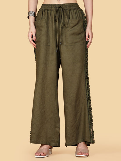 Olive Boho Pant