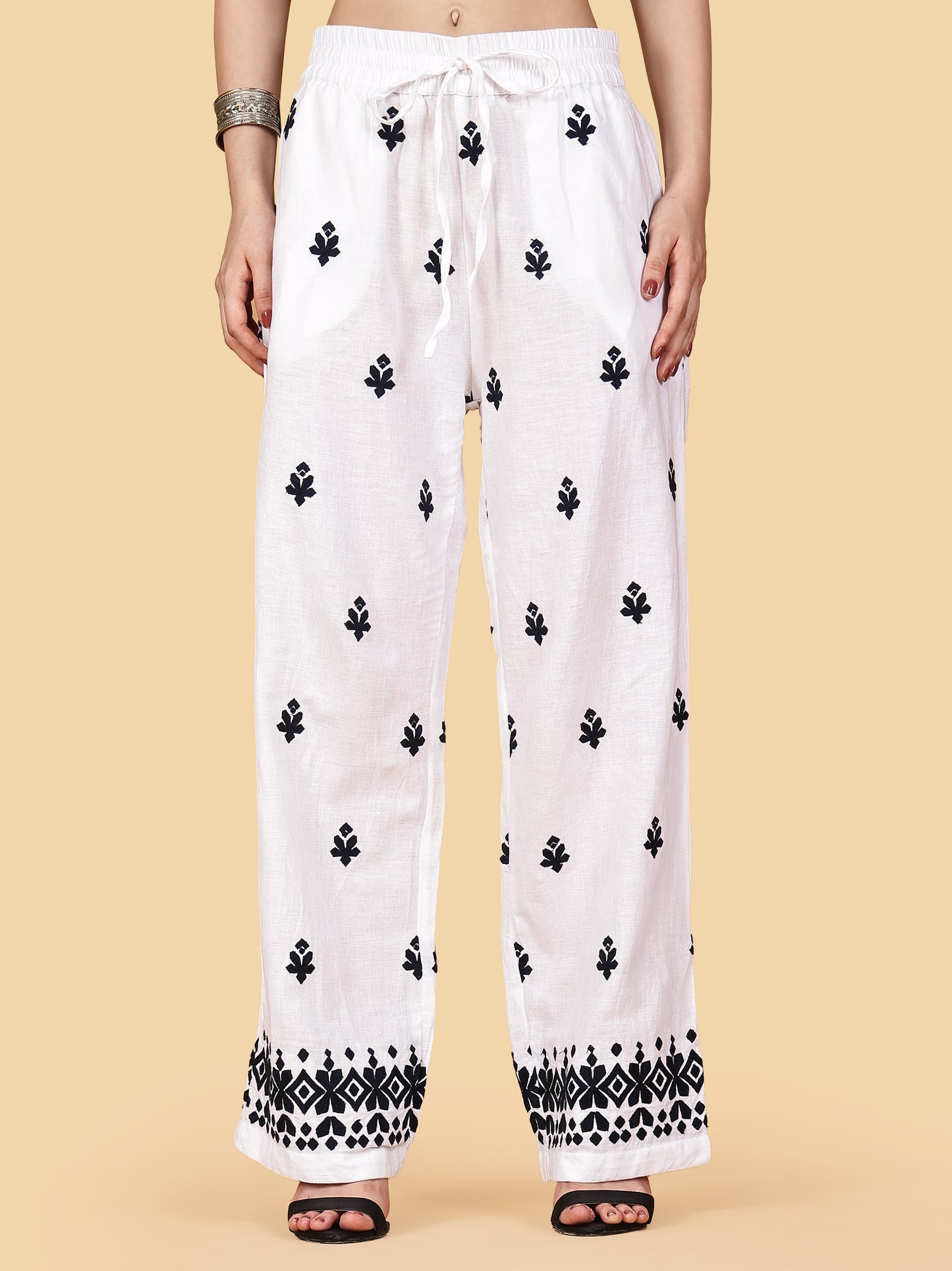 Boho Emroidered Pant