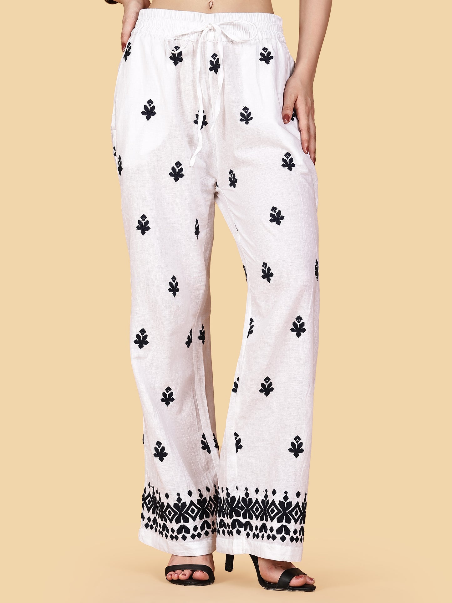 Boho Emroidered Pant
