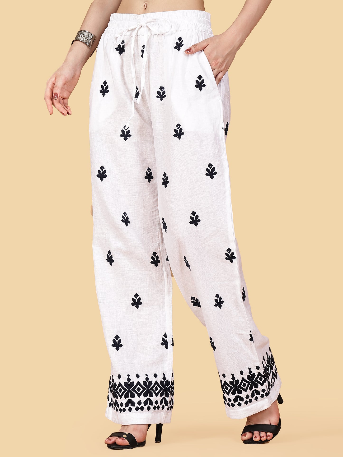 Boho Emroidered Pant
