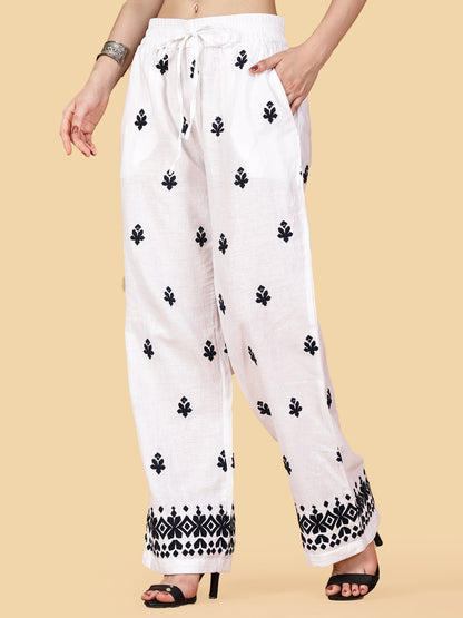 Boho Emroidered Pant