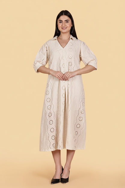 Aurelia Schiffli Dress