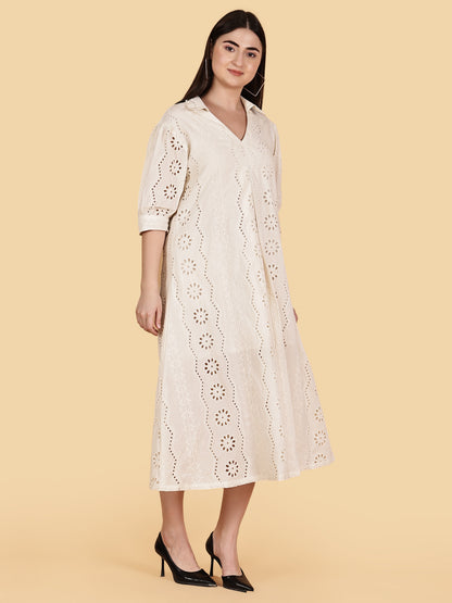 Aurelia Schiffli Dress