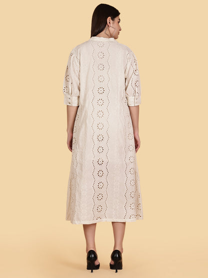 Aurelia Schiffli Dress