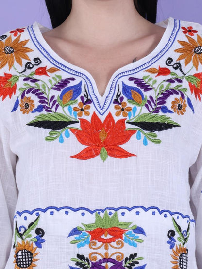 Embroidered Top