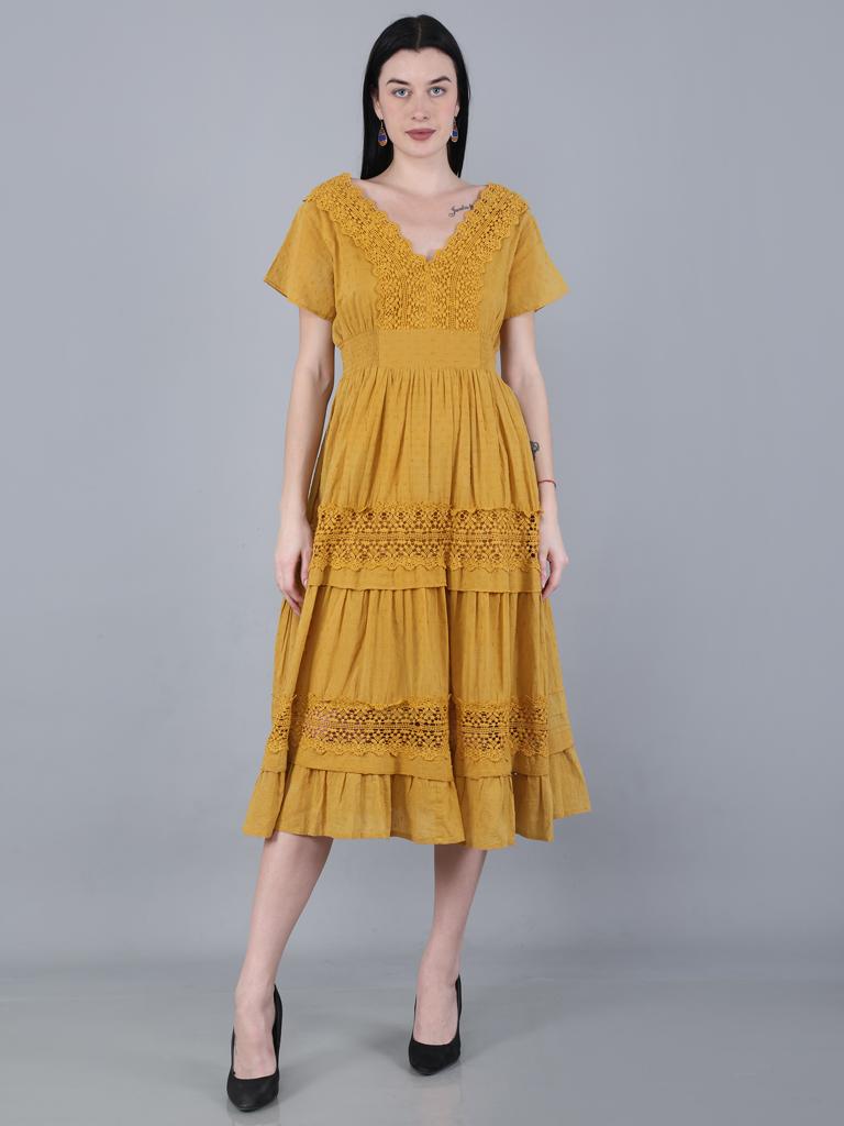 Flare Lace Dress