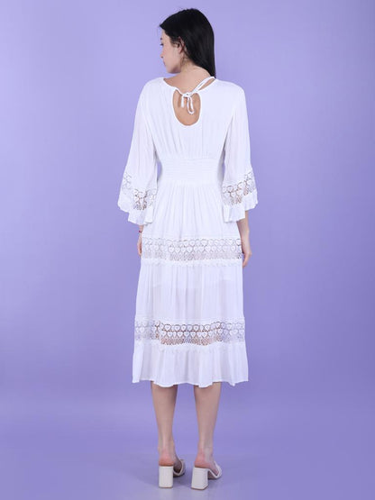 Cotton Midi Dress