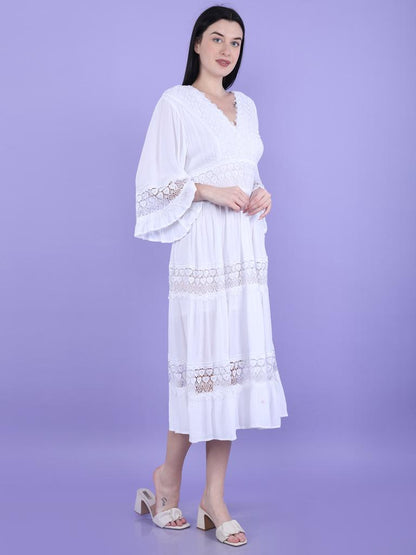 Cotton Midi Dress