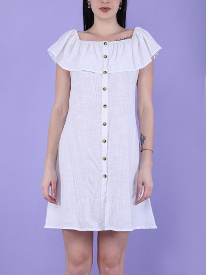 Cotton Short Dress