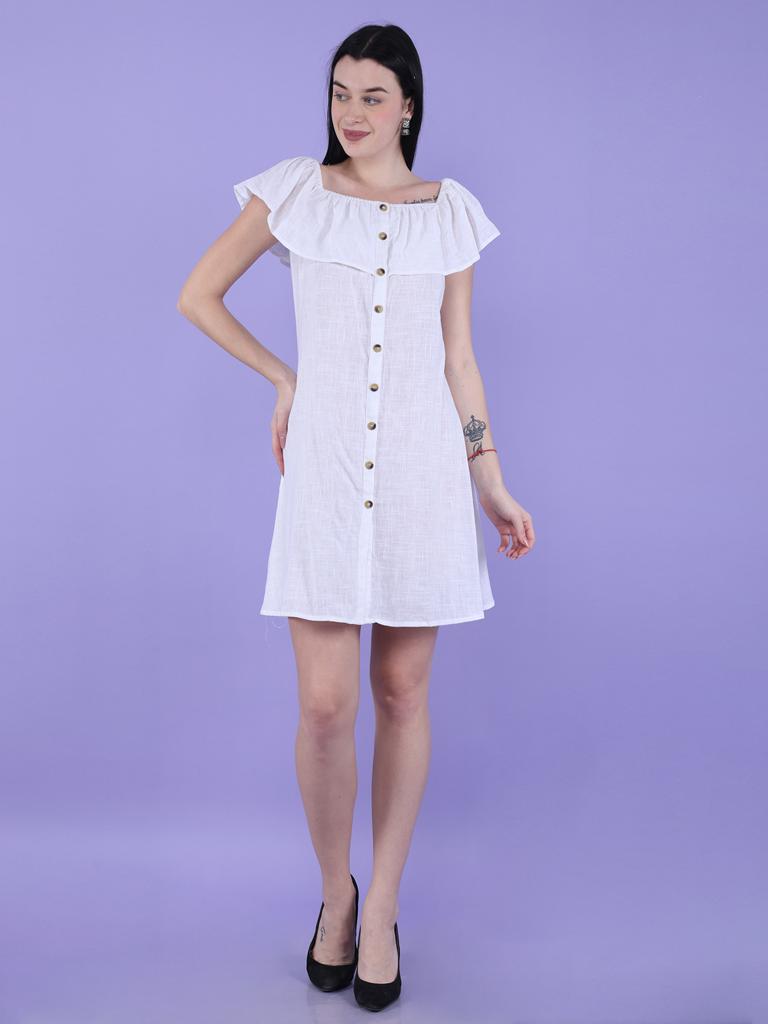 Cotton Short Dress